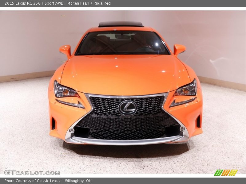  2015 RC 350 F Sport AWD Molten Pearl
