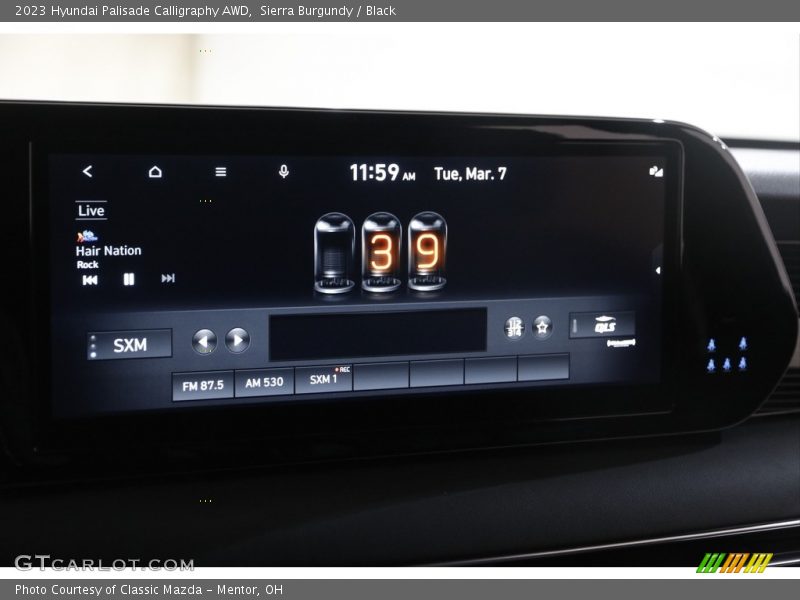 Sierra Burgundy / Black 2023 Hyundai Palisade Calligraphy AWD