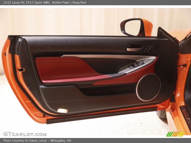 Door Panel of 2015 RC 350 F Sport AWD