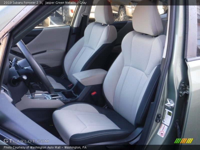 Front Seat of 2019 Forester 2.5i