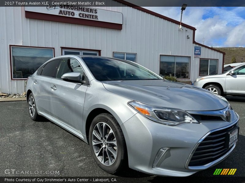 Celestial Silver Metallic / Black 2017 Toyota Avalon XLE