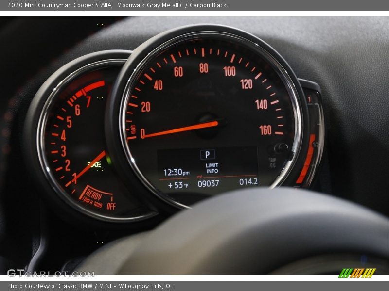 Moonwalk Gray Metallic / Carbon Black 2020 Mini Countryman Cooper S All4