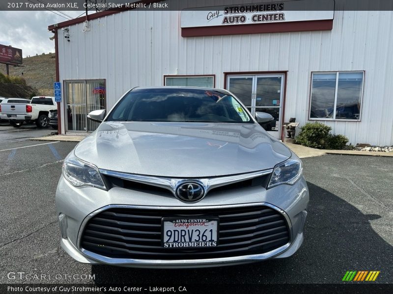 Celestial Silver Metallic / Black 2017 Toyota Avalon XLE