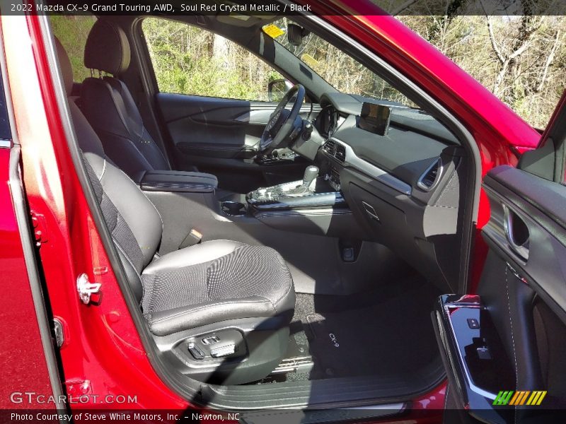 Soul Red Crystal Metallic / Black 2022 Mazda CX-9 Grand Touring AWD