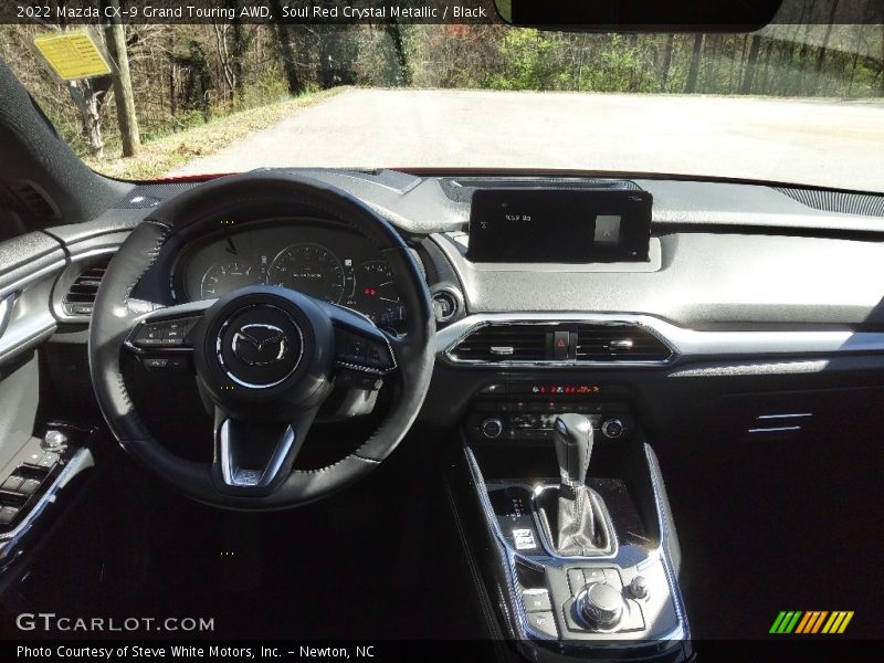 Soul Red Crystal Metallic / Black 2022 Mazda CX-9 Grand Touring AWD