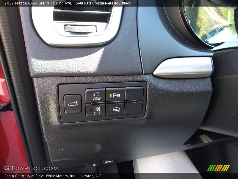 Soul Red Crystal Metallic / Black 2022 Mazda CX-9 Grand Touring AWD