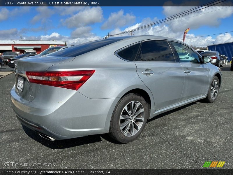 Celestial Silver Metallic / Black 2017 Toyota Avalon XLE