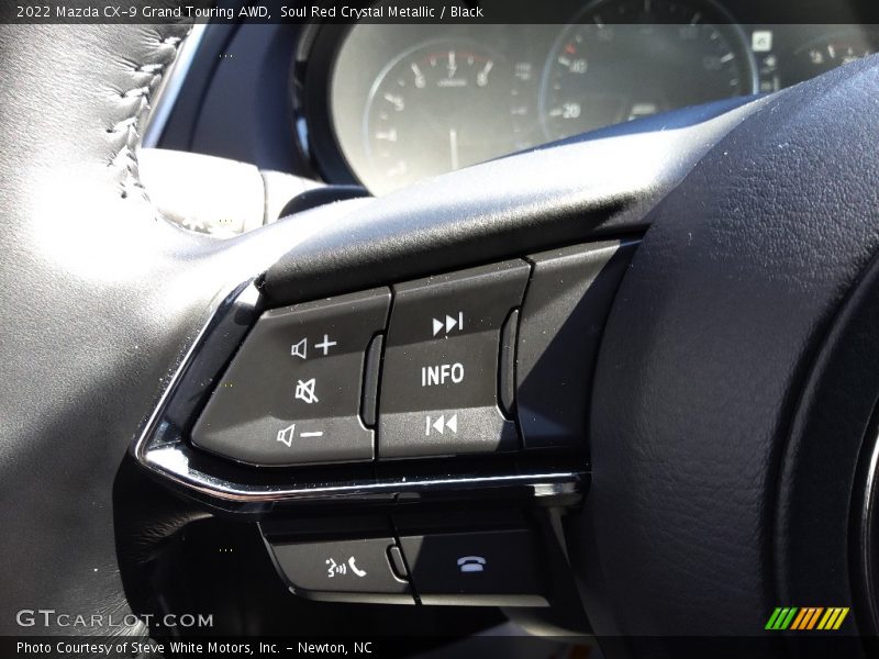 Soul Red Crystal Metallic / Black 2022 Mazda CX-9 Grand Touring AWD