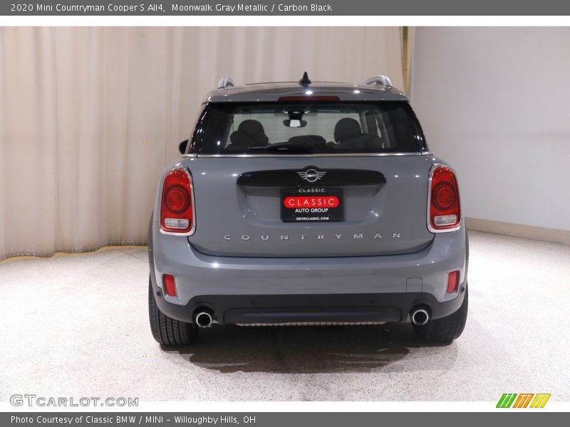 Moonwalk Gray Metallic / Carbon Black 2020 Mini Countryman Cooper S All4