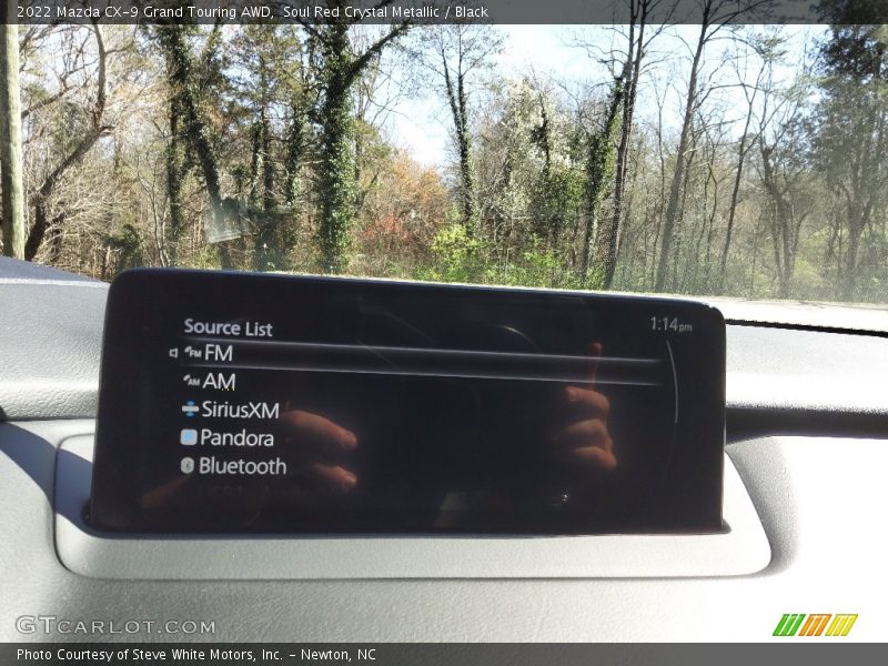 Soul Red Crystal Metallic / Black 2022 Mazda CX-9 Grand Touring AWD