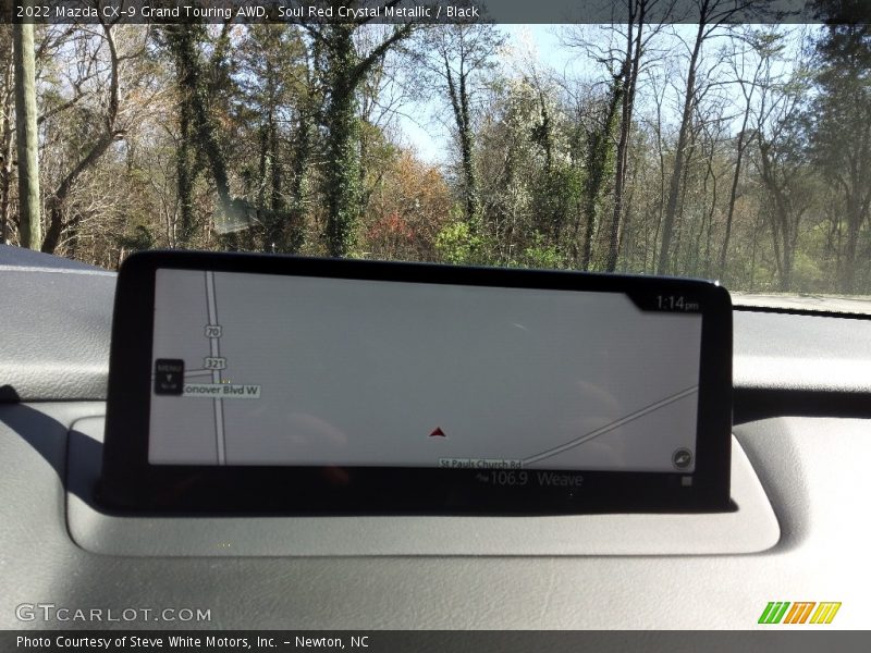 Soul Red Crystal Metallic / Black 2022 Mazda CX-9 Grand Touring AWD