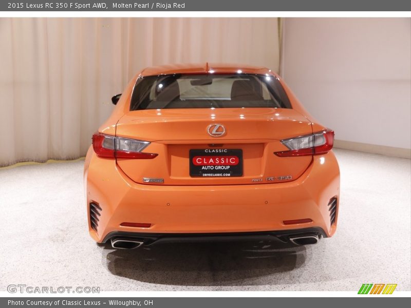  2015 RC 350 F Sport AWD Molten Pearl