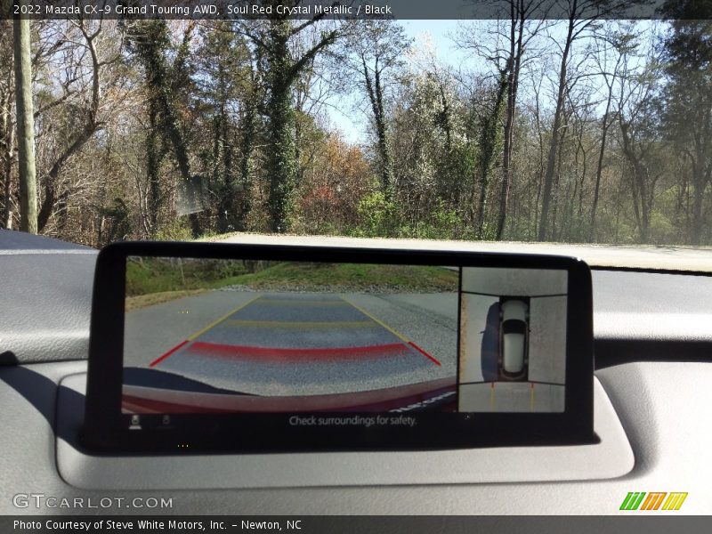 Soul Red Crystal Metallic / Black 2022 Mazda CX-9 Grand Touring AWD