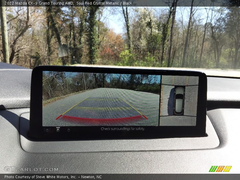 Soul Red Crystal Metallic / Black 2022 Mazda CX-9 Grand Touring AWD