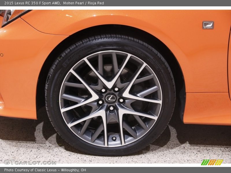  2015 RC 350 F Sport AWD Wheel