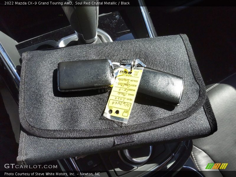 Soul Red Crystal Metallic / Black 2022 Mazda CX-9 Grand Touring AWD