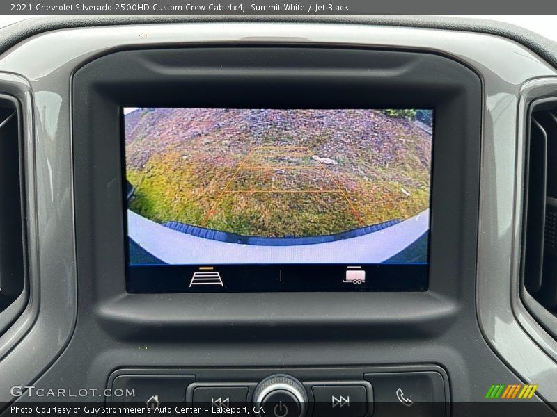 Summit White / Jet Black 2021 Chevrolet Silverado 2500HD Custom Crew Cab 4x4