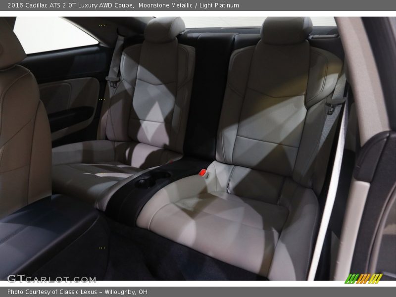 Moonstone Metallic / Light Platinum 2016 Cadillac ATS 2.0T Luxury AWD Coupe
