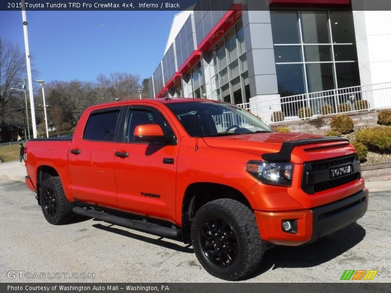 Inferno / Black 2015 Toyota Tundra TRD Pro CrewMax 4x4