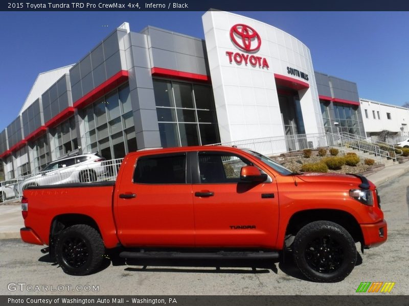 Inferno / Black 2015 Toyota Tundra TRD Pro CrewMax 4x4