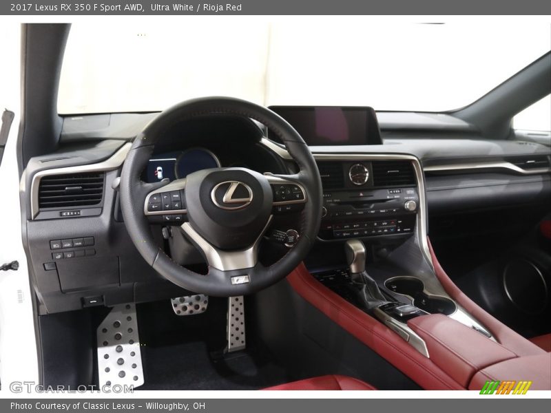 Ultra White / Rioja Red 2017 Lexus RX 350 F Sport AWD