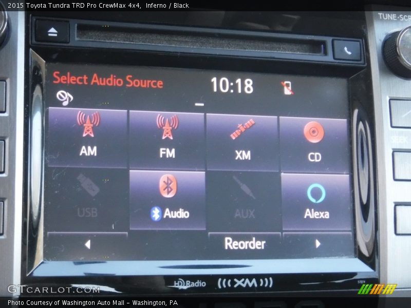Inferno / Black 2015 Toyota Tundra TRD Pro CrewMax 4x4