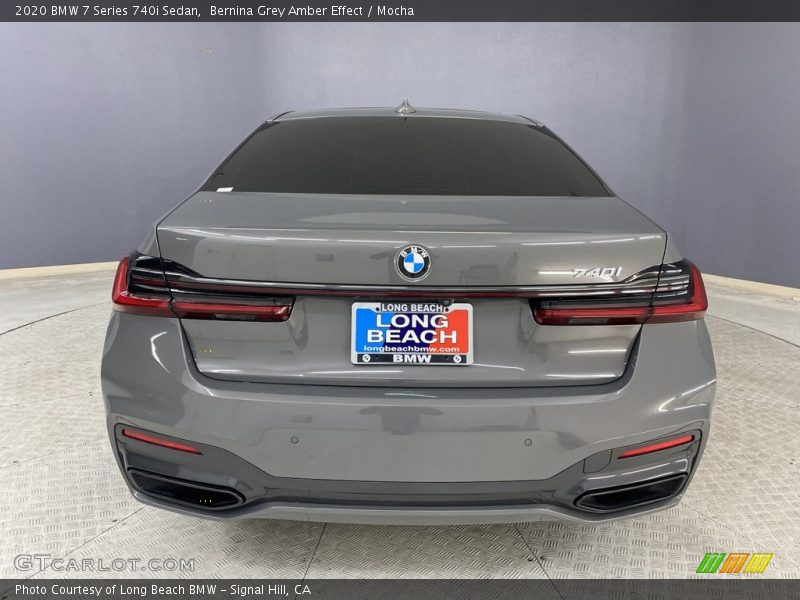 Bernina Grey Amber Effect / Mocha 2020 BMW 7 Series 740i Sedan