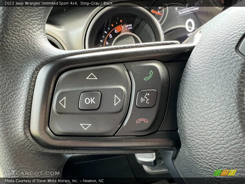 Sting-Gray / Black 2023 Jeep Wrangler Unlimited Sport 4x4