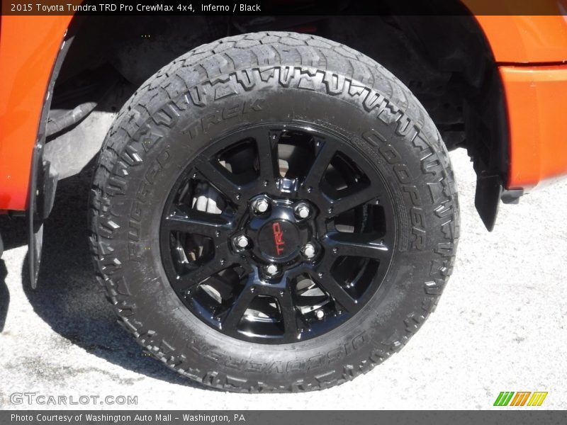 Inferno / Black 2015 Toyota Tundra TRD Pro CrewMax 4x4