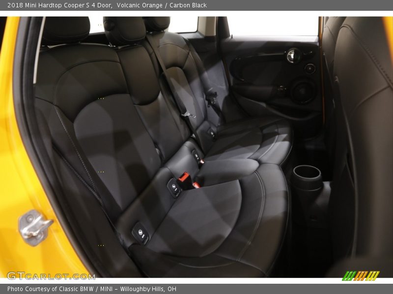 Volcanic Orange / Carbon Black 2018 Mini Hardtop Cooper S 4 Door