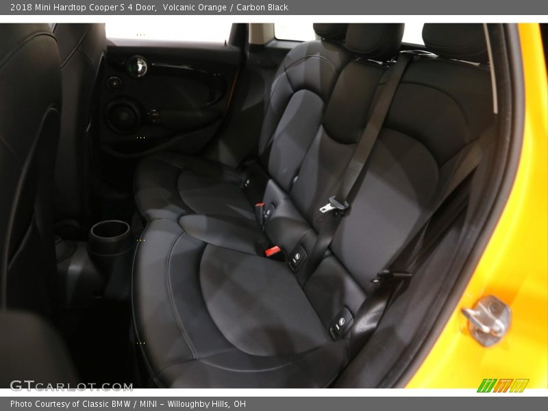 Volcanic Orange / Carbon Black 2018 Mini Hardtop Cooper S 4 Door