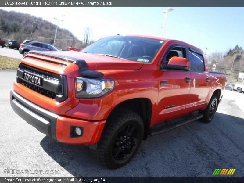 Inferno / Black 2015 Toyota Tundra TRD Pro CrewMax 4x4