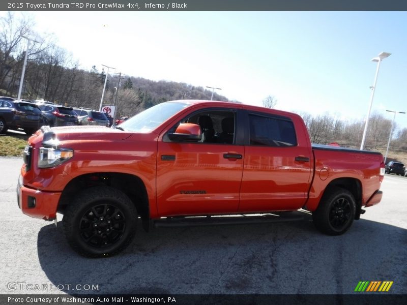 Inferno / Black 2015 Toyota Tundra TRD Pro CrewMax 4x4