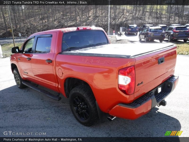 Inferno / Black 2015 Toyota Tundra TRD Pro CrewMax 4x4