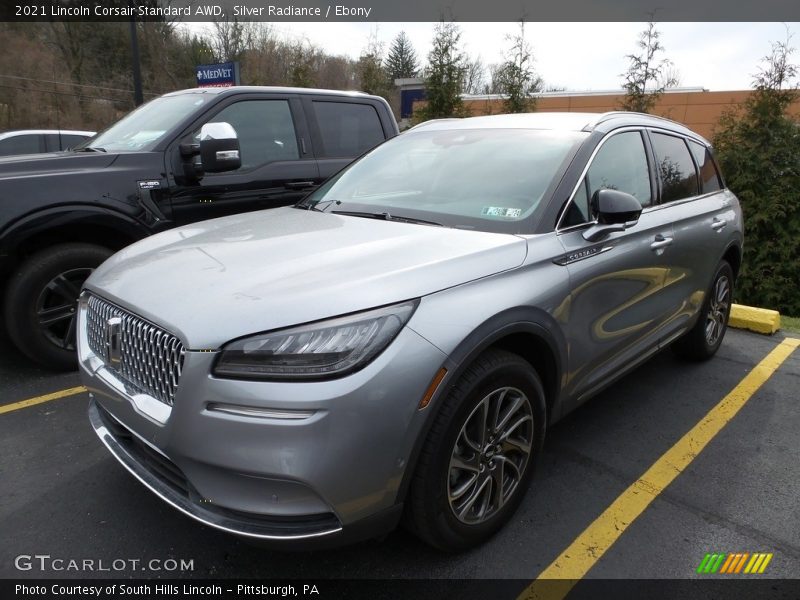 Silver Radiance / Ebony 2021 Lincoln Corsair Standard AWD