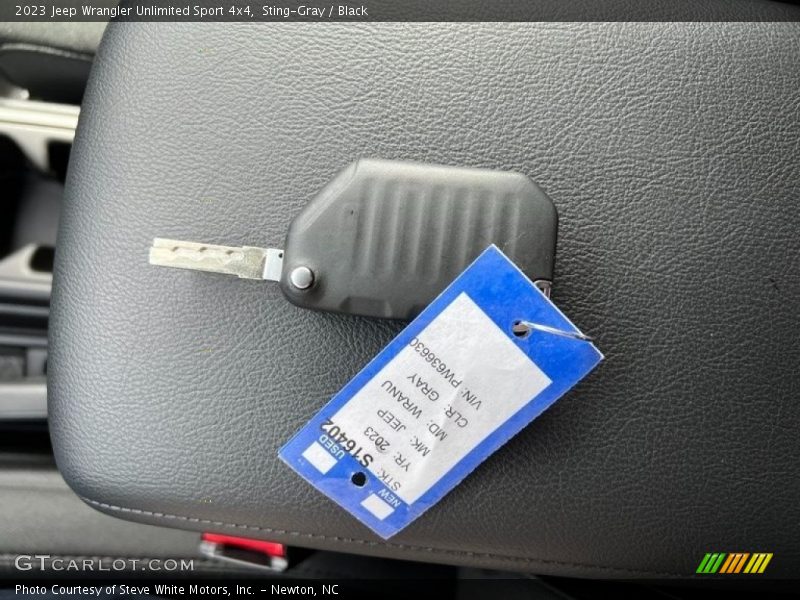 Sting-Gray / Black 2023 Jeep Wrangler Unlimited Sport 4x4
