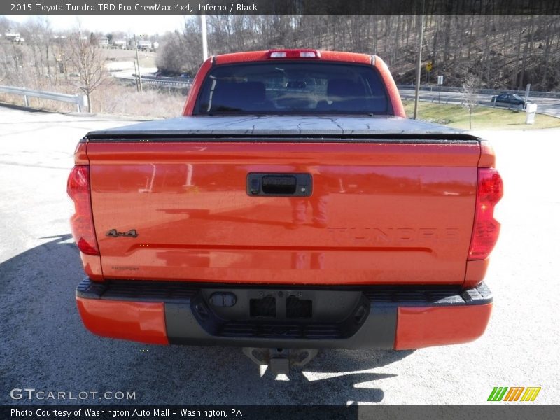 Inferno / Black 2015 Toyota Tundra TRD Pro CrewMax 4x4
