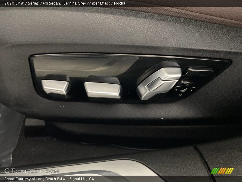 Bernina Grey Amber Effect / Mocha 2020 BMW 7 Series 740i Sedan
