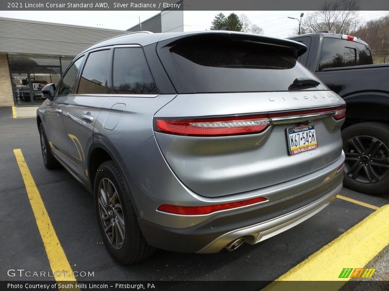 Silver Radiance / Ebony 2021 Lincoln Corsair Standard AWD