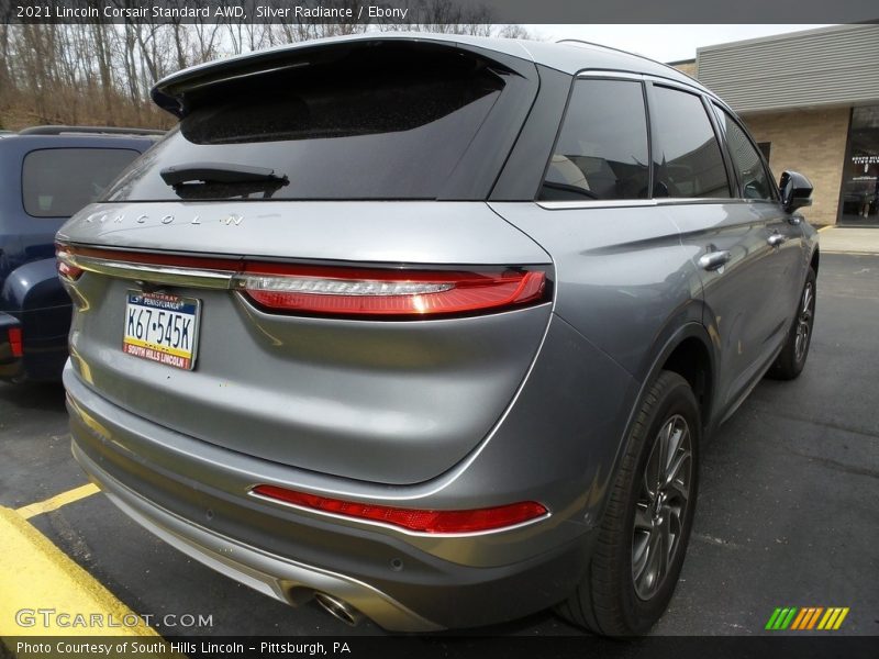 Silver Radiance / Ebony 2021 Lincoln Corsair Standard AWD