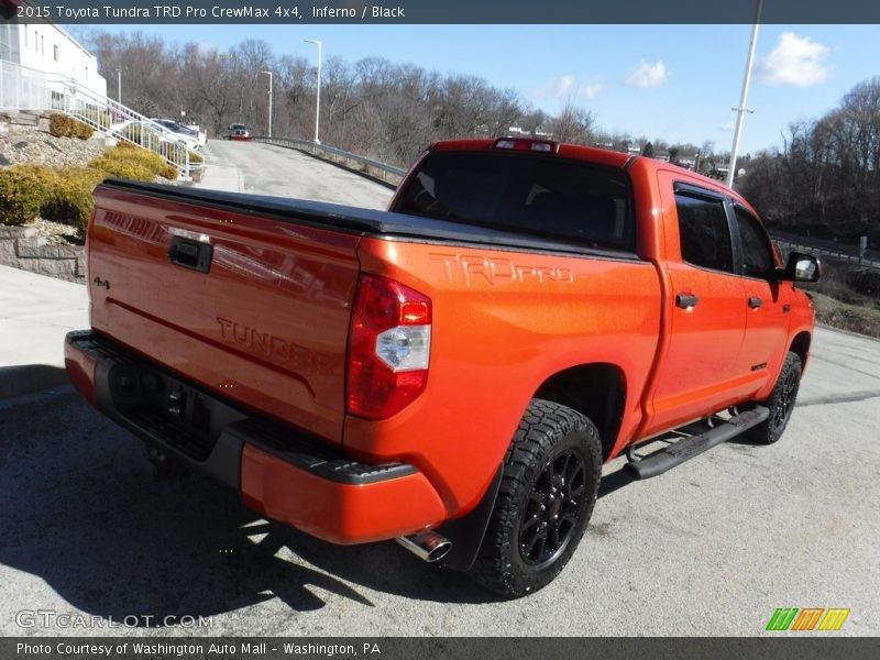 Inferno / Black 2015 Toyota Tundra TRD Pro CrewMax 4x4