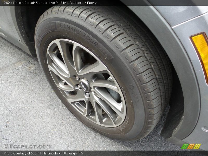 Silver Radiance / Ebony 2021 Lincoln Corsair Standard AWD
