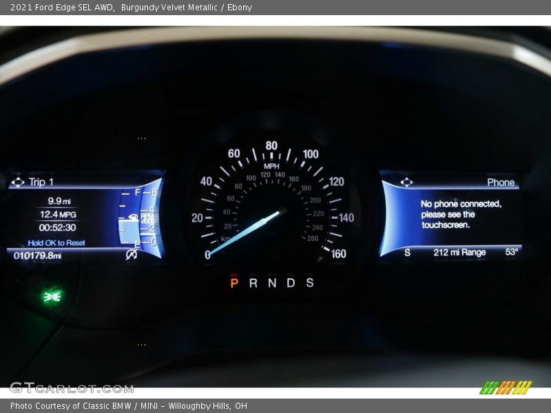  2021 Edge SEL AWD SEL AWD Gauges