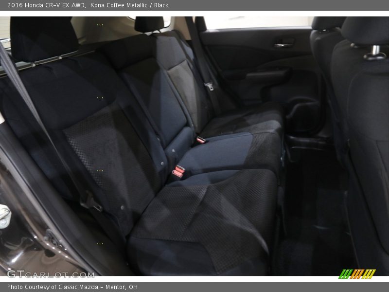Kona Coffee Metallic / Black 2016 Honda CR-V EX AWD