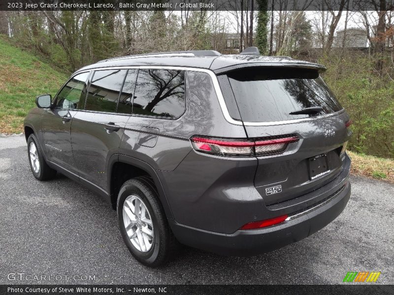 Baltic Gray Metallic / Global Black 2023 Jeep Grand Cherokee L Laredo