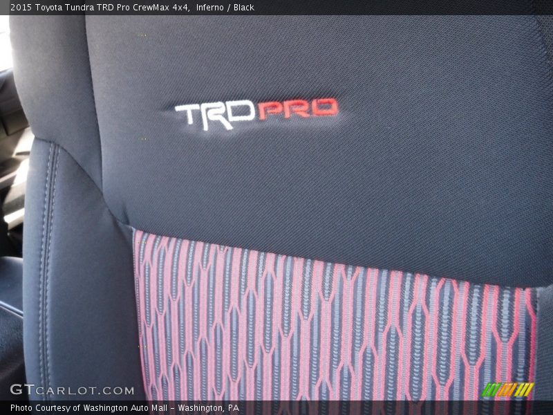 Inferno / Black 2015 Toyota Tundra TRD Pro CrewMax 4x4