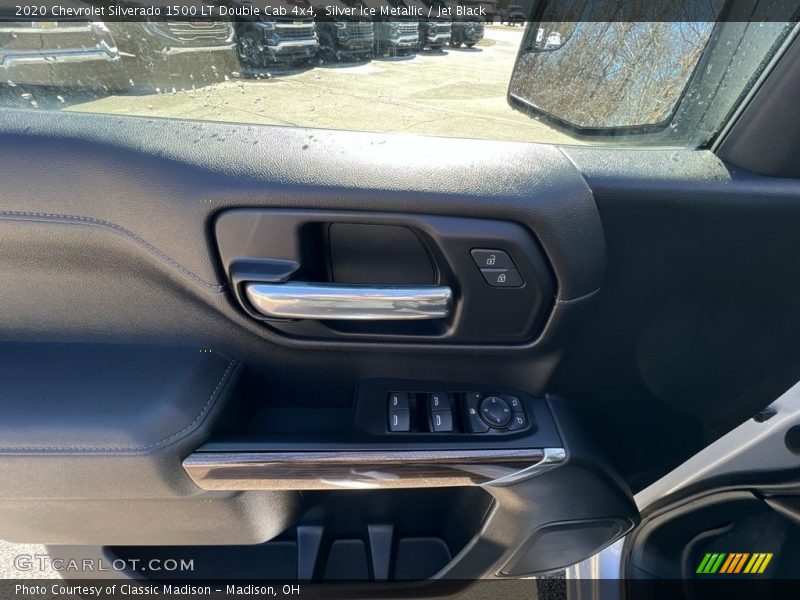 Silver Ice Metallic / Jet Black 2020 Chevrolet Silverado 1500 LT Double Cab 4x4