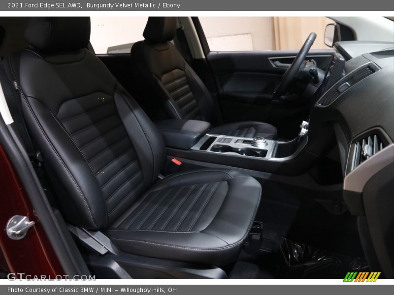 Burgundy Velvet Metallic / Ebony 2021 Ford Edge SEL AWD