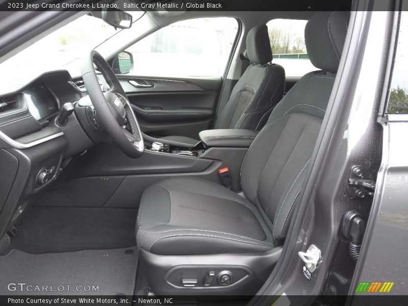 Baltic Gray Metallic / Global Black 2023 Jeep Grand Cherokee L Laredo