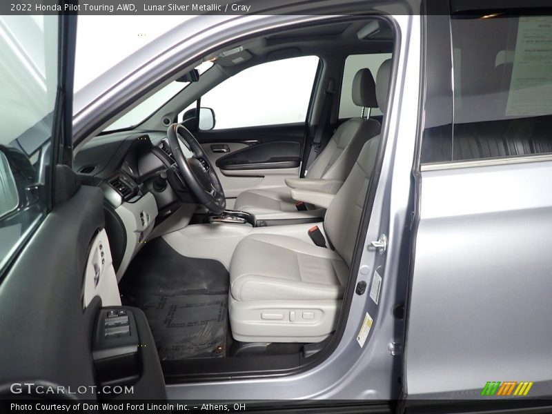 Lunar Silver Metallic / Gray 2022 Honda Pilot Touring AWD